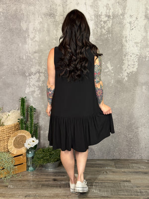 The Wrinkle Free Fairway Dress - Black (Small - 3X)