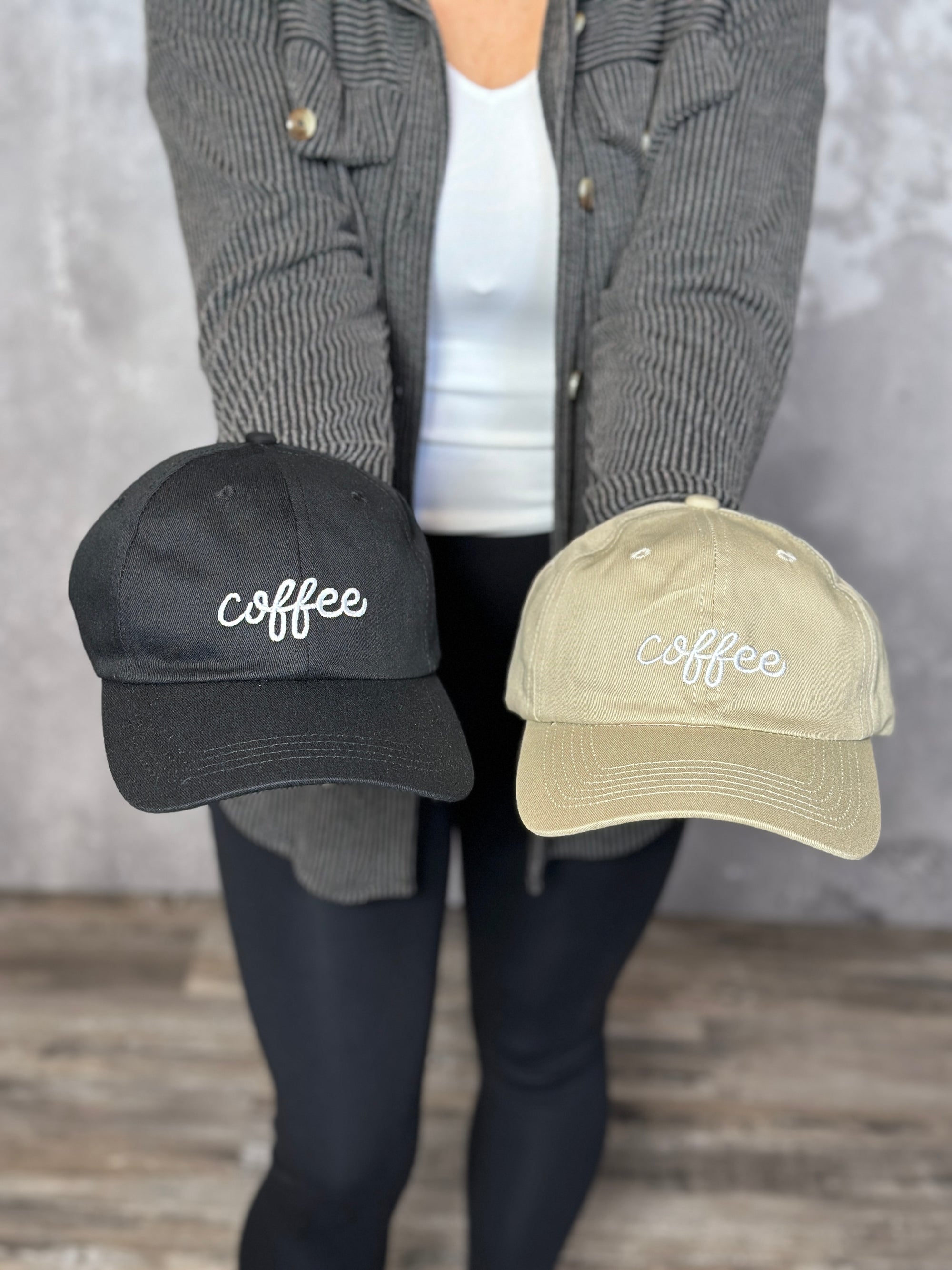 Coffee Ball Cap - 2 Colors