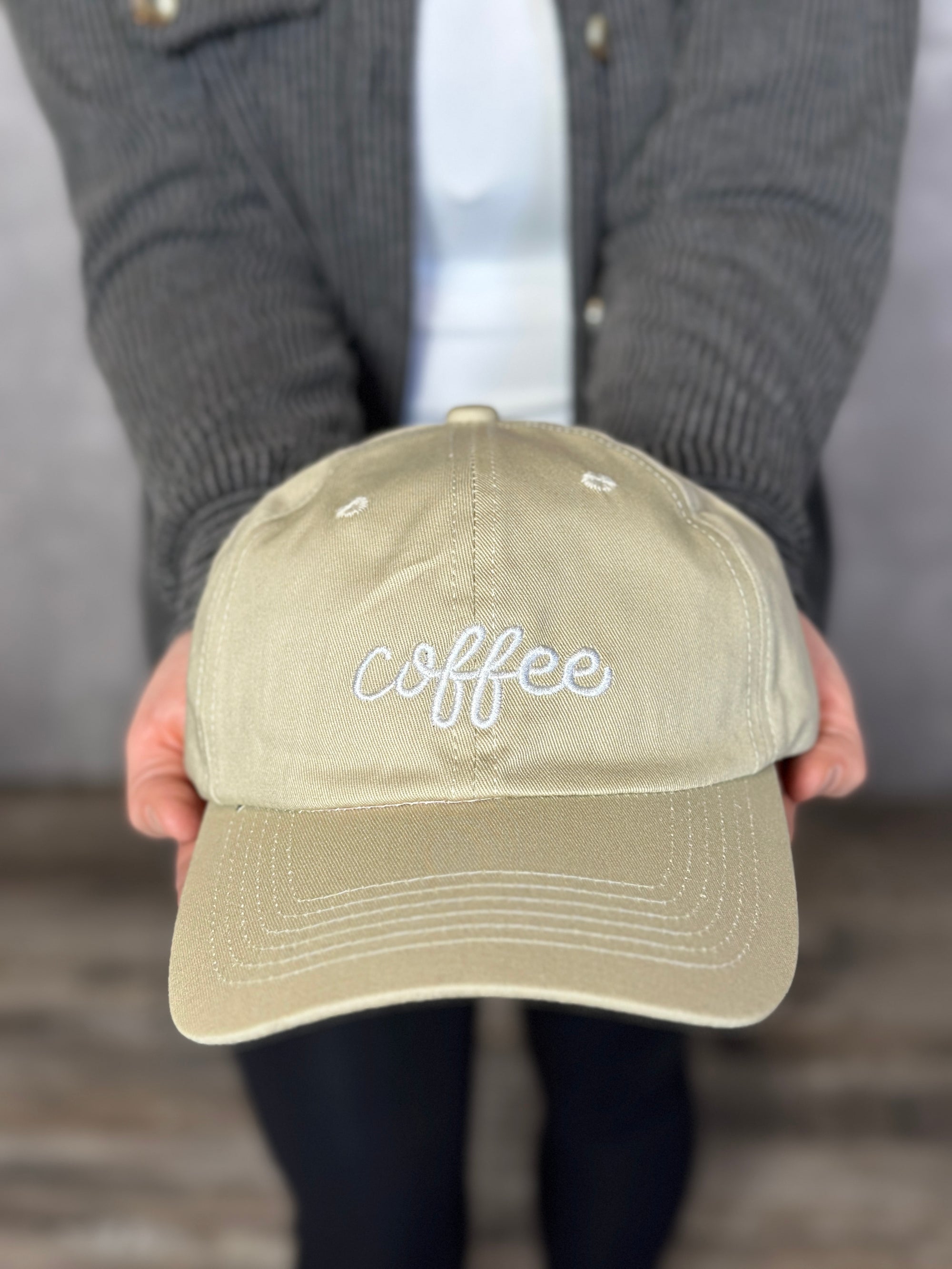 Coffee Ball Cap - 2 Colors