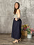 Nautical Navy Dress (Small - 3X)