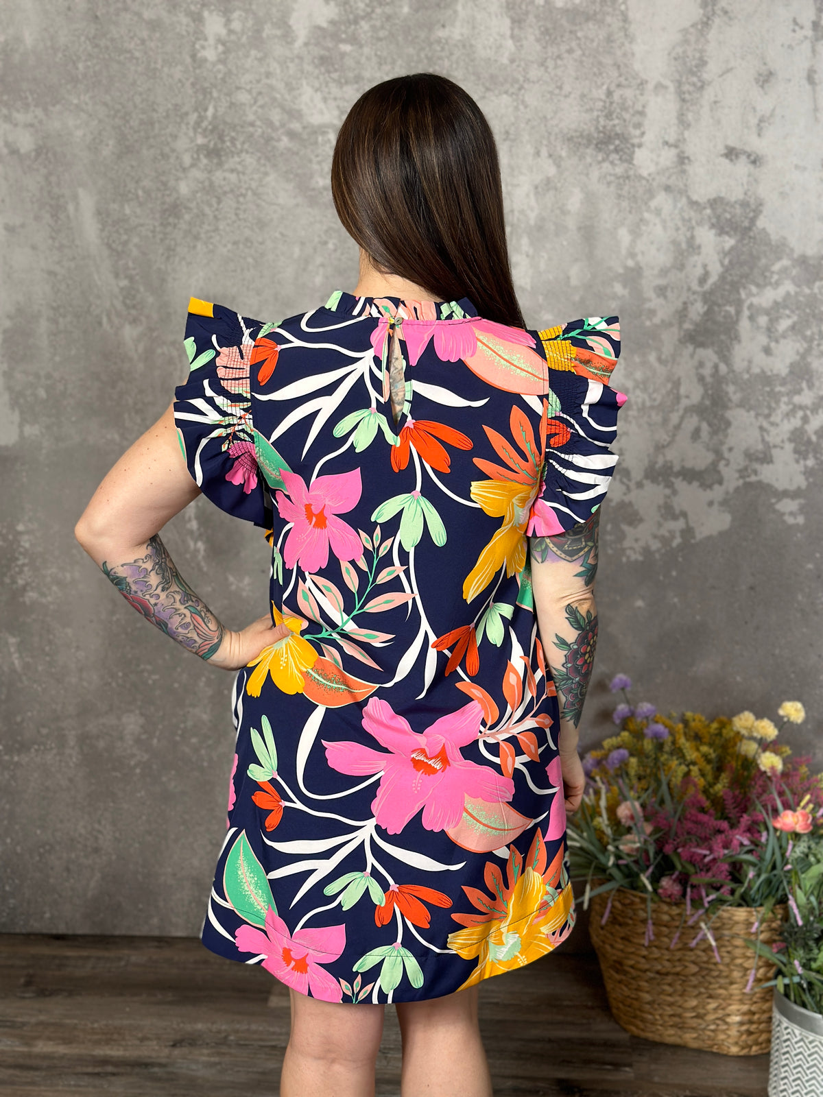 The Rebecca Floral Printed Dress