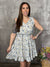 Sleeveless Floral Ditsy Dress (Small - 3X)