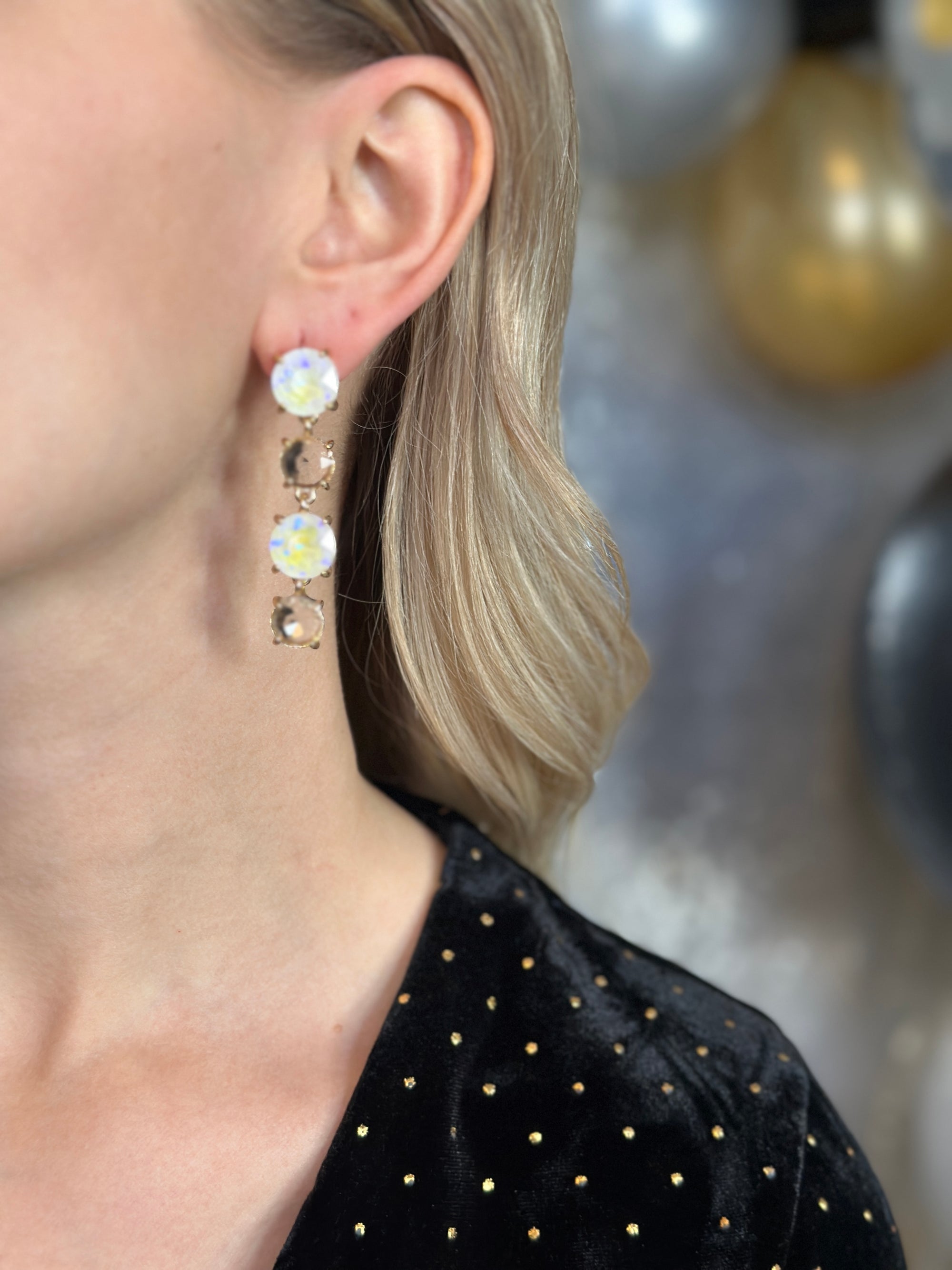 Champagne Bubbly Earring