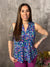 Lizzie Wrinkle Free Print Tank - Blue Paisley (Small - 3X)