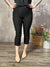 Hyperstretch Pull On Capri - Black (Small - 3X)