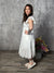 White Lace Eyelet Dress