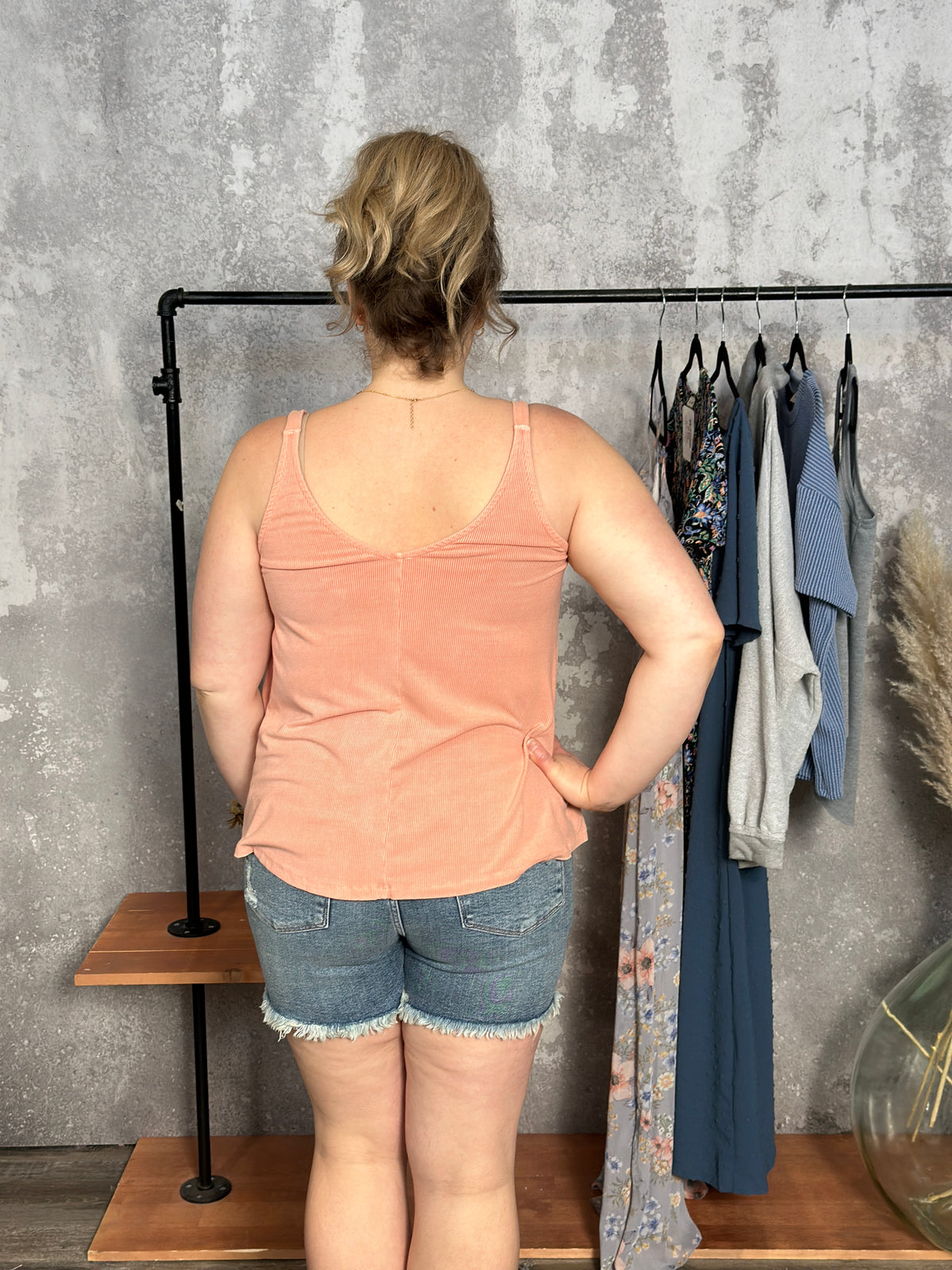 The Penny Tank - Apricot - FINAL SALE