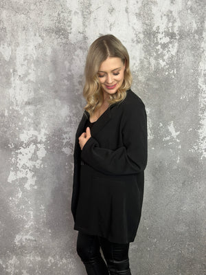 Black Boyfriend Blazer (Small - 3X) - FINAL SALE
