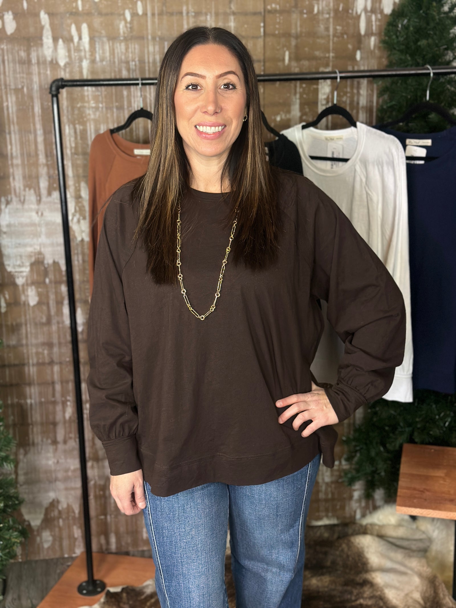 The Free Long Sleeve - Expresso