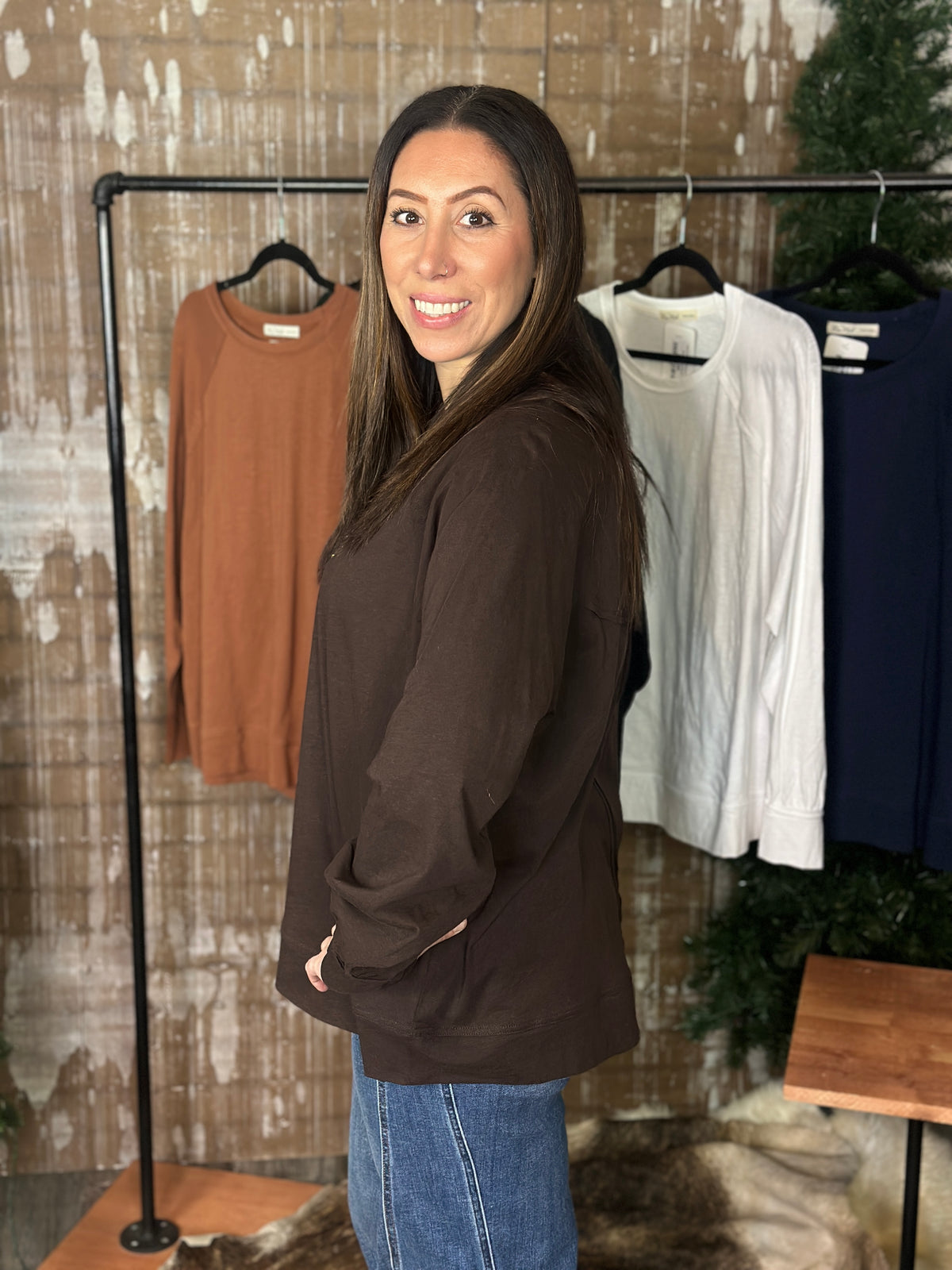 The Free Long Sleeve - Expresso