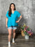 Summer Gauze Top - Teal