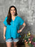Summer Gauze Top - Teal