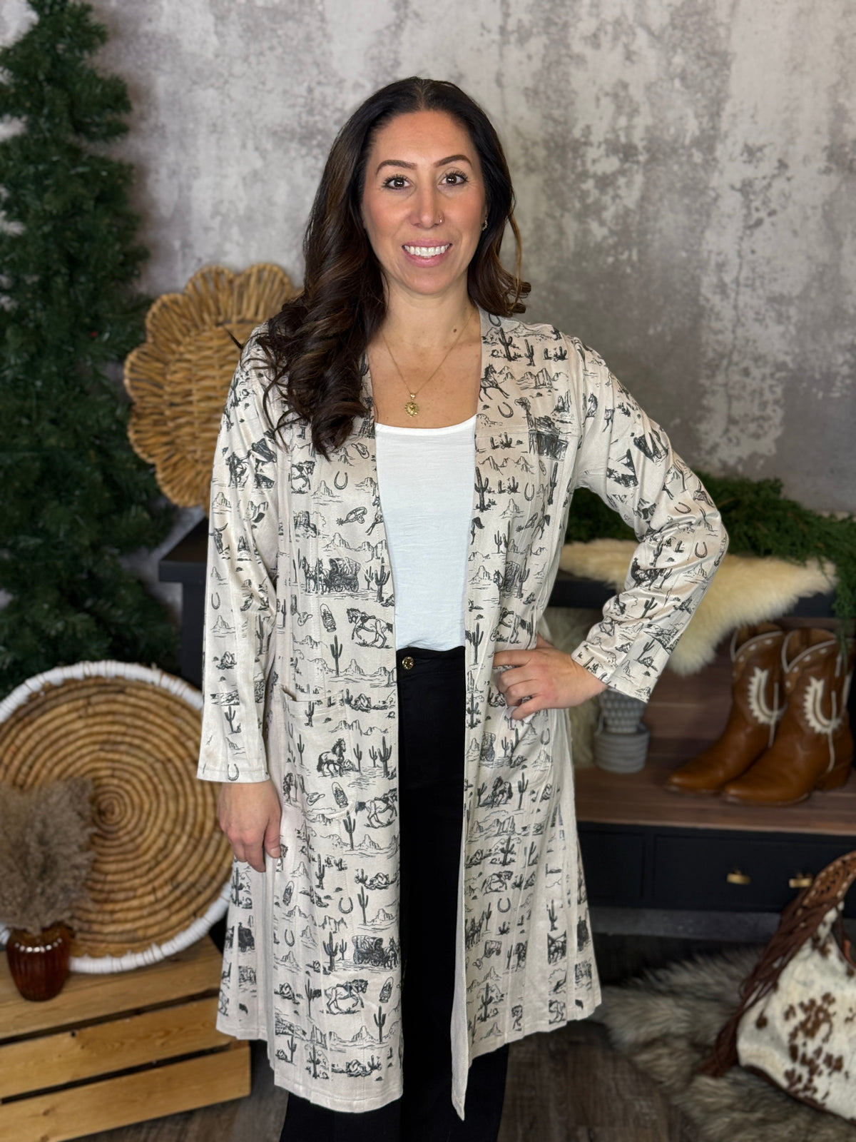 Old West Suede Duster (Small - 2X)