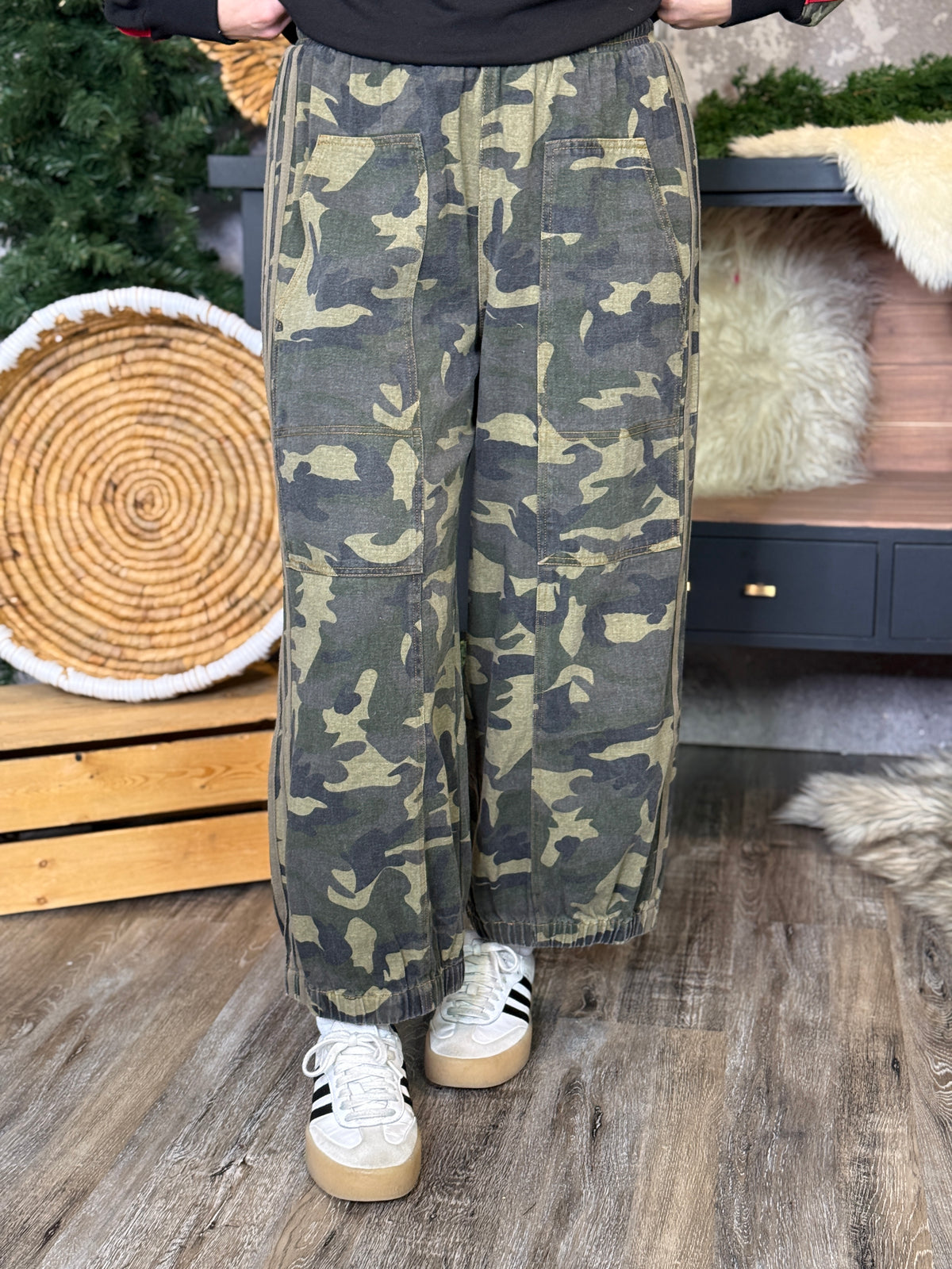 Green Camo Jogger Pant  - (Small - 3X)