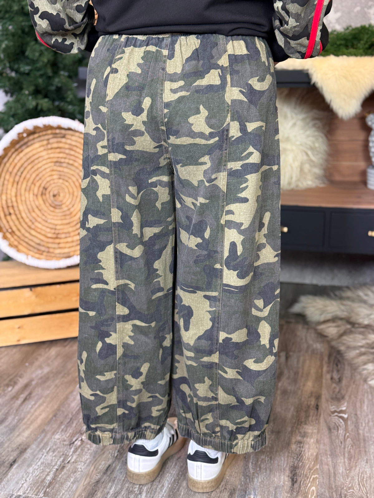Green Camo Jogger Pant  - (Small - 3X)