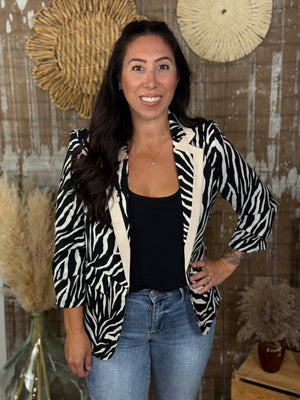 Zebra Blazer