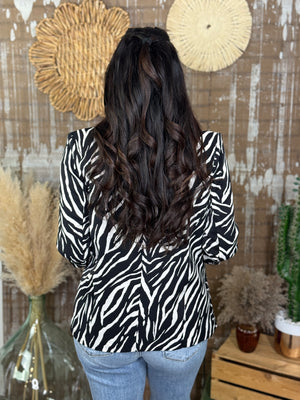 Zebra Blazer