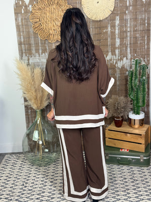 Brown Ivory Strut Set
