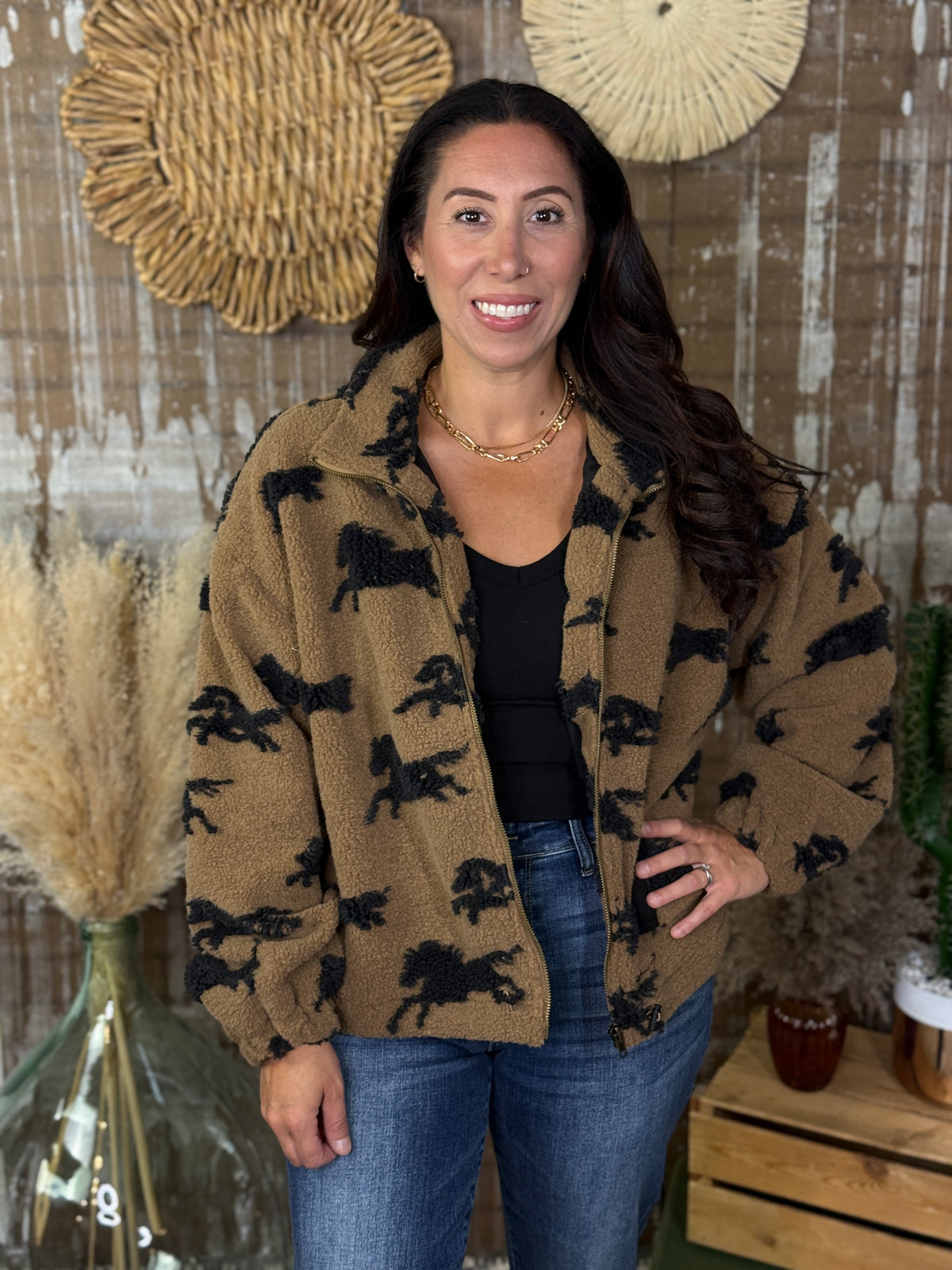 Sherpa Horse Jacket