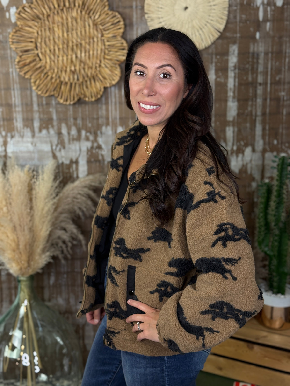 Sherpa Horse Jacket