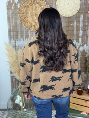 Sherpa Horse Jacket