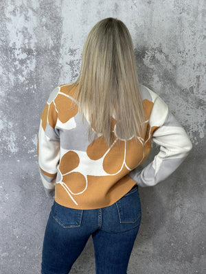 Retro Floral Sweater RESTOCK