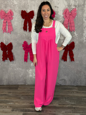 The Easy Days Jumper - Hot Pink