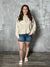 Button Sand Sweater