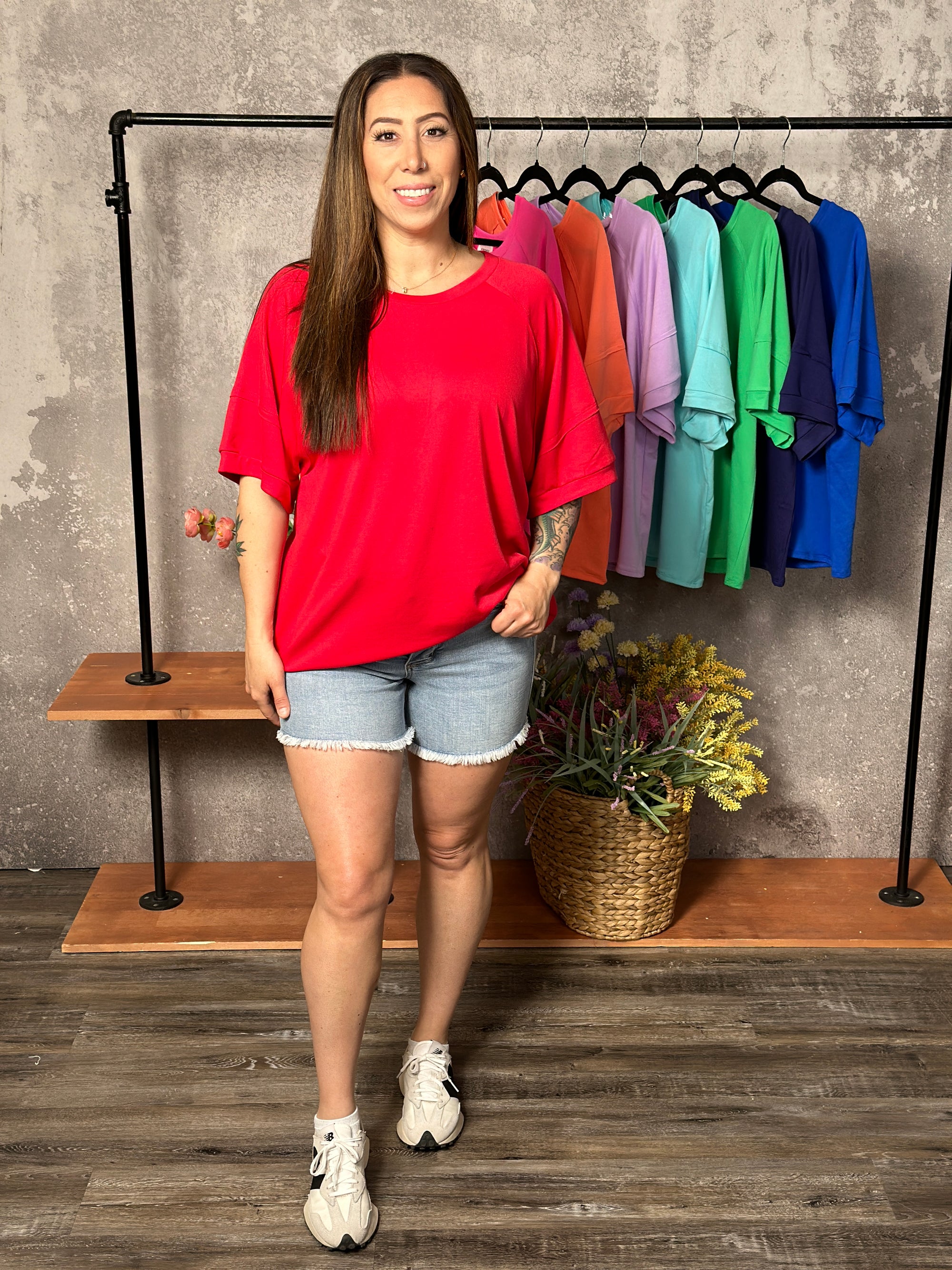 The Blair Basic - Red (Small - 3X)