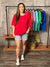 The Blair Basic - Red (Small - 3X)