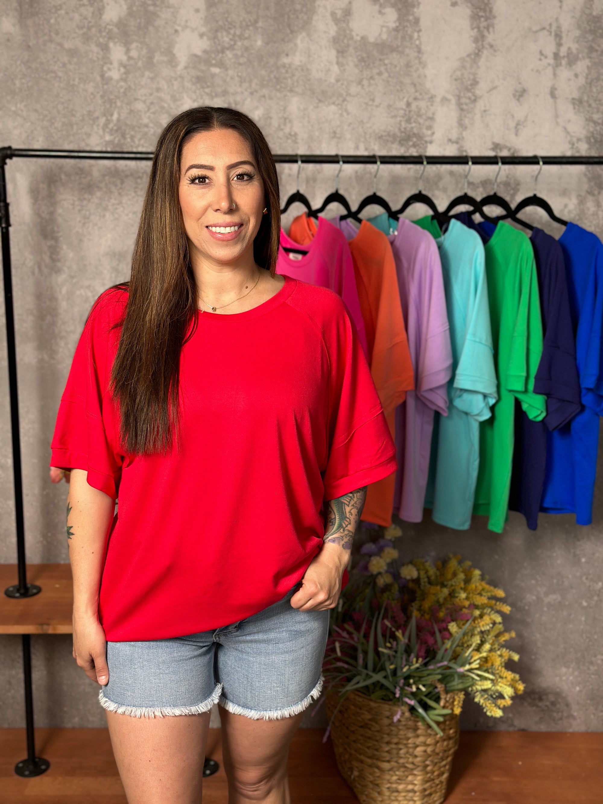 The Blair Basic - Red (Small - 3X)