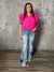 Embroidered Floral Flair Jeans