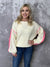 Pink Pastel Back Sweater