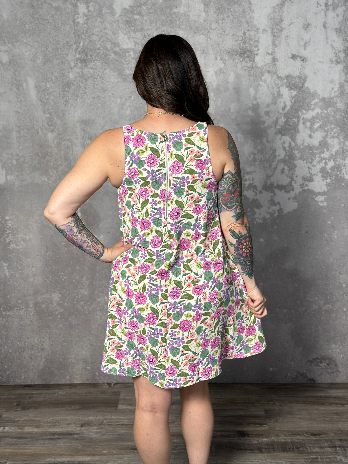 Buttery Soft Floral Tank Dress