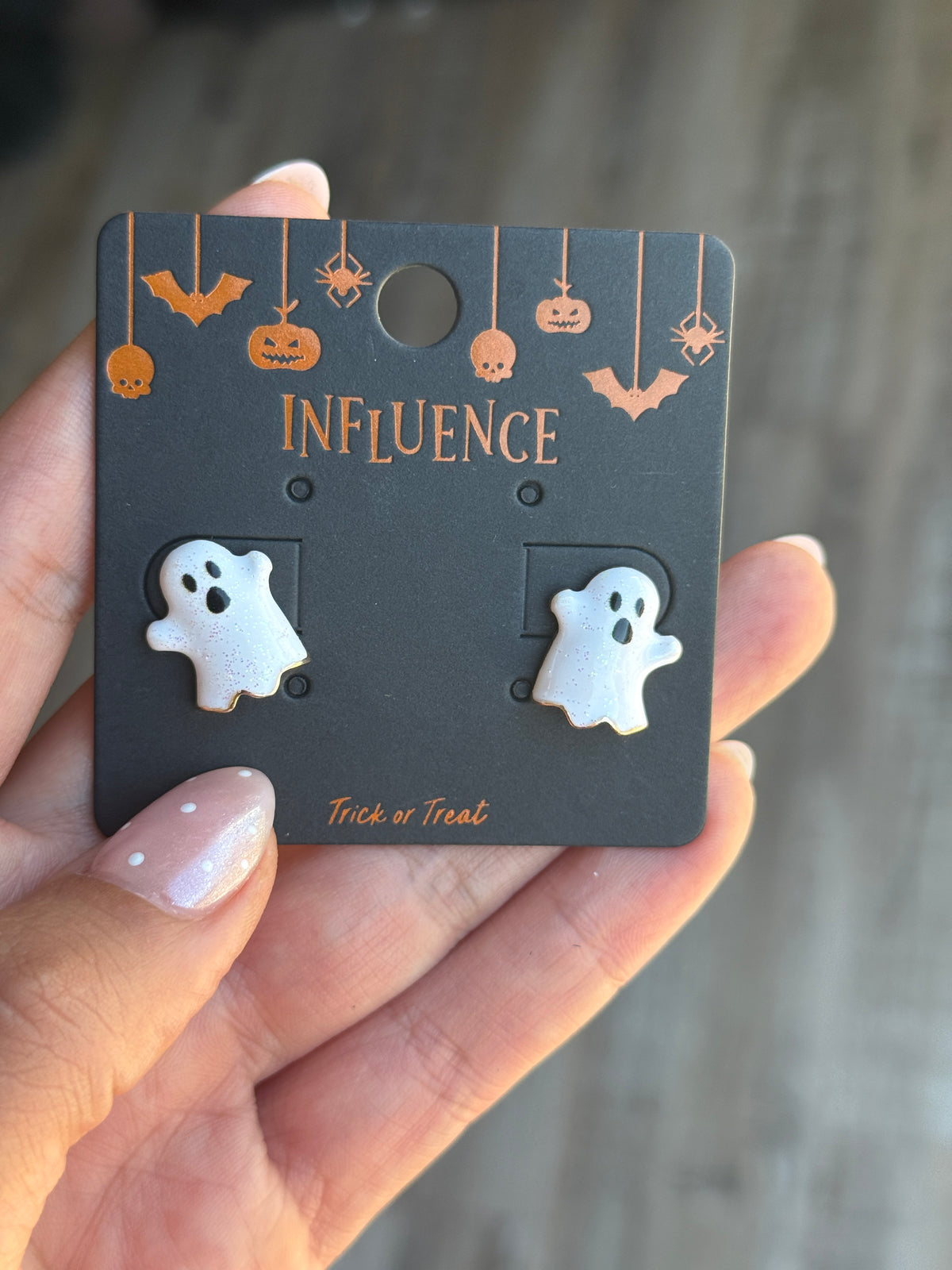 Sparkle Ghost Earrings