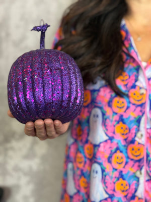 Purple Ghost Pj Set - (Small - 3X)