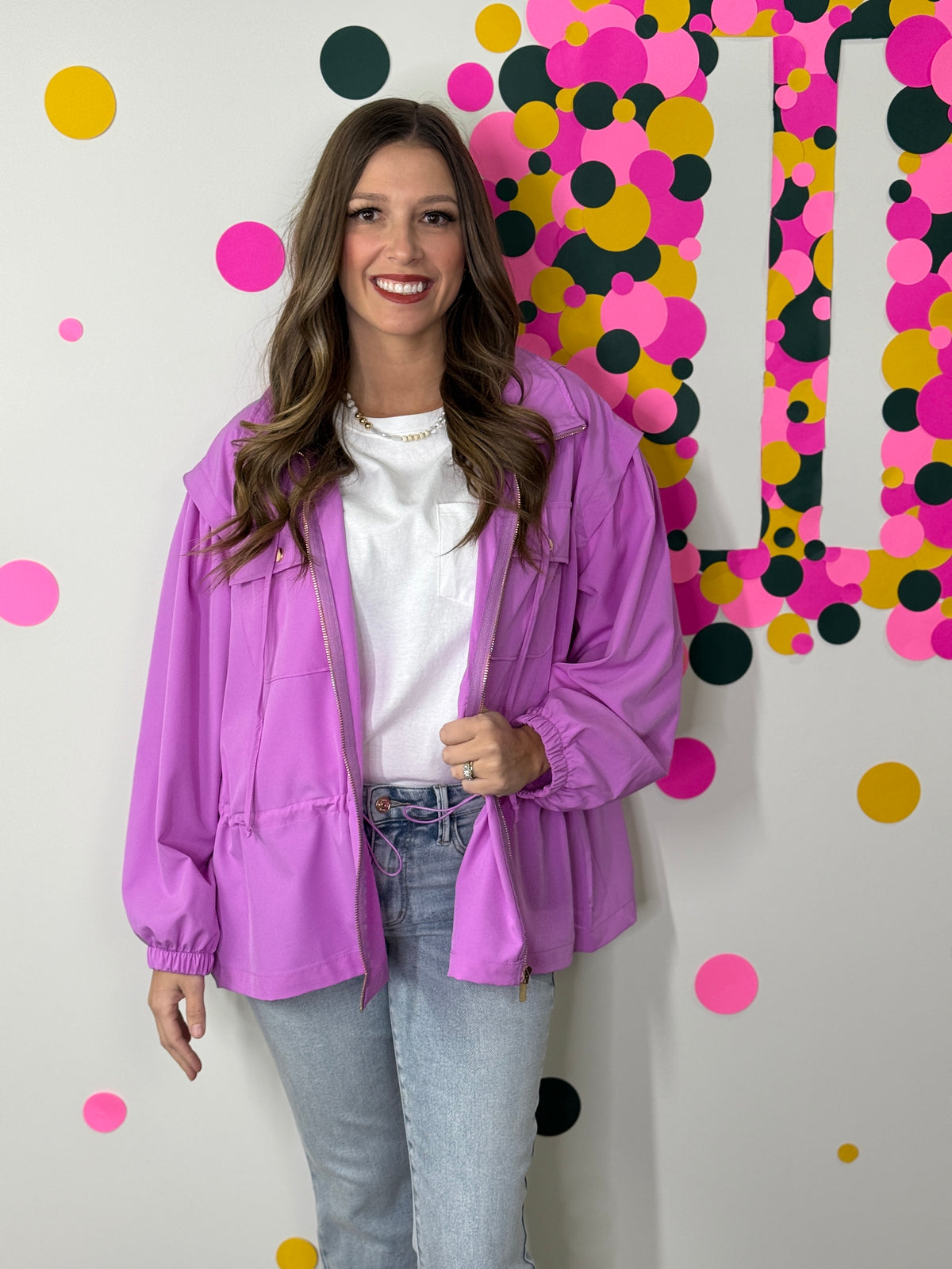 The Luna Spring Jacket - Orchid (Small - 3X)