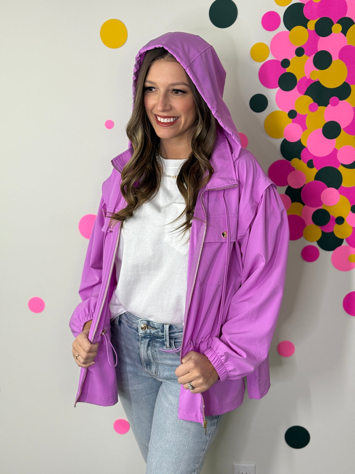 The Luna Spring Jacket - Orchid (Small - 3X)