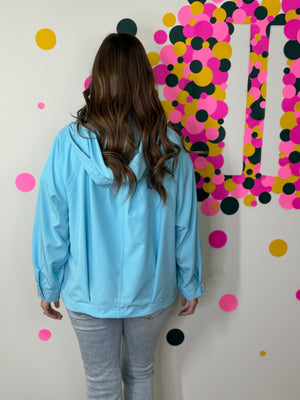 The Aria Spring Jacket - Blue (Small - 3X)