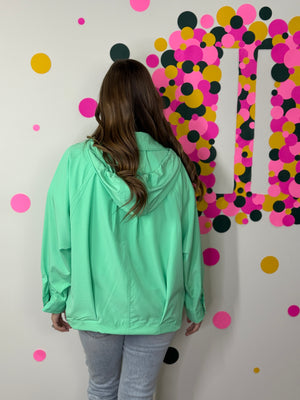 The Aria Spring Jacket - Mint (Small - 3X)