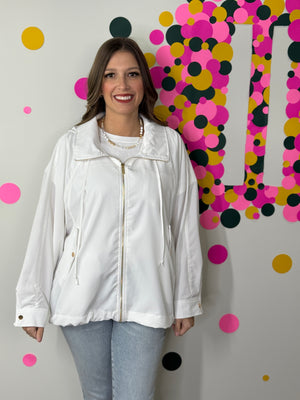 The Aria Spring Jacket - White (Small - 3X)