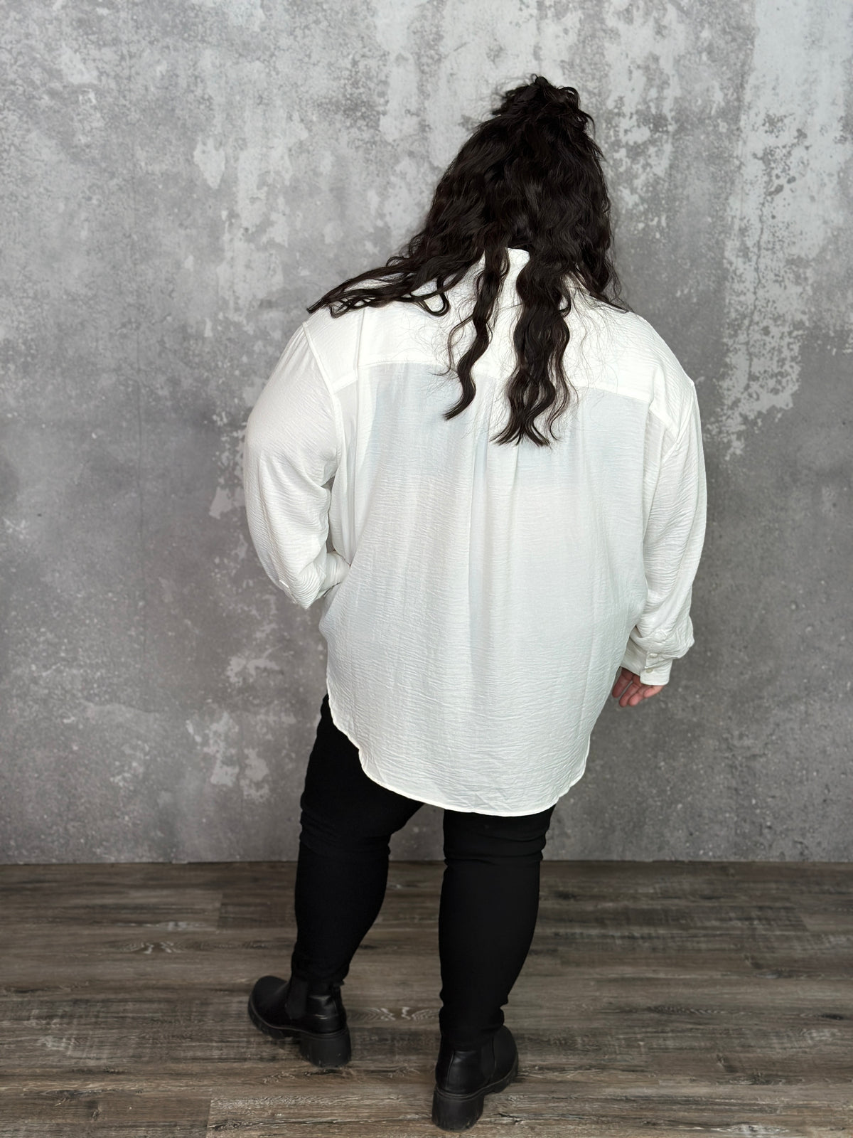 Hyperstretch Skinny Mid rise Pant - Black   (Small - 3X)