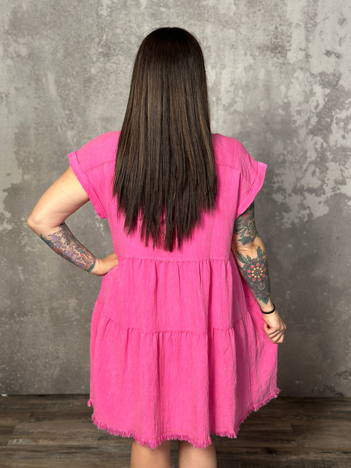 The Scarlett Dress - Pink (Small - 2X)