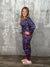 Buttery Shirley Jogger Lounge Set - Colorful Hearts (XS - 3X)