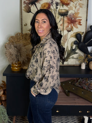 Western and Wild Blouse