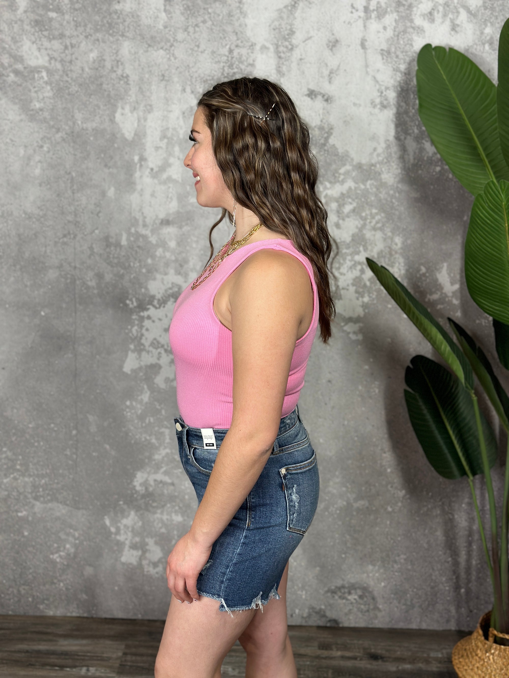 The Rae Bodysuit - Pink (Small - 2X) FINAL SALE