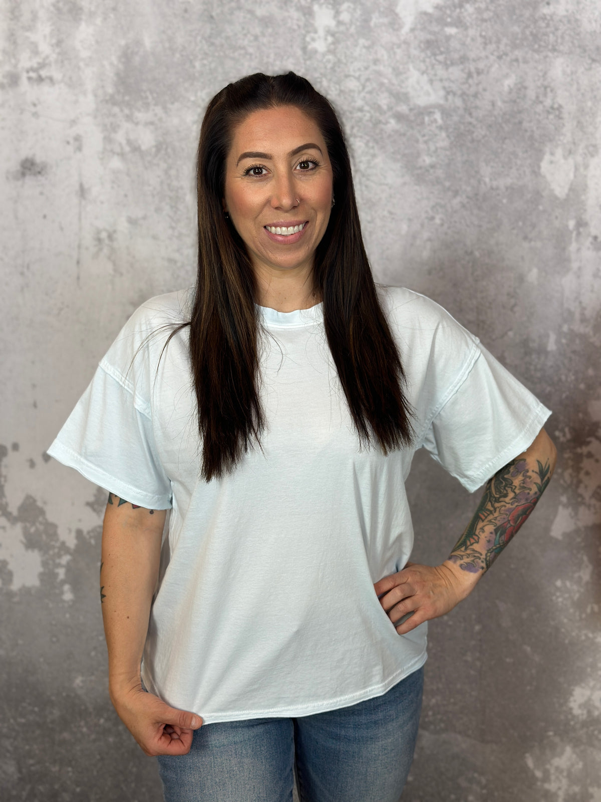 The Free Tee - Baby Blue - BESTSELLER