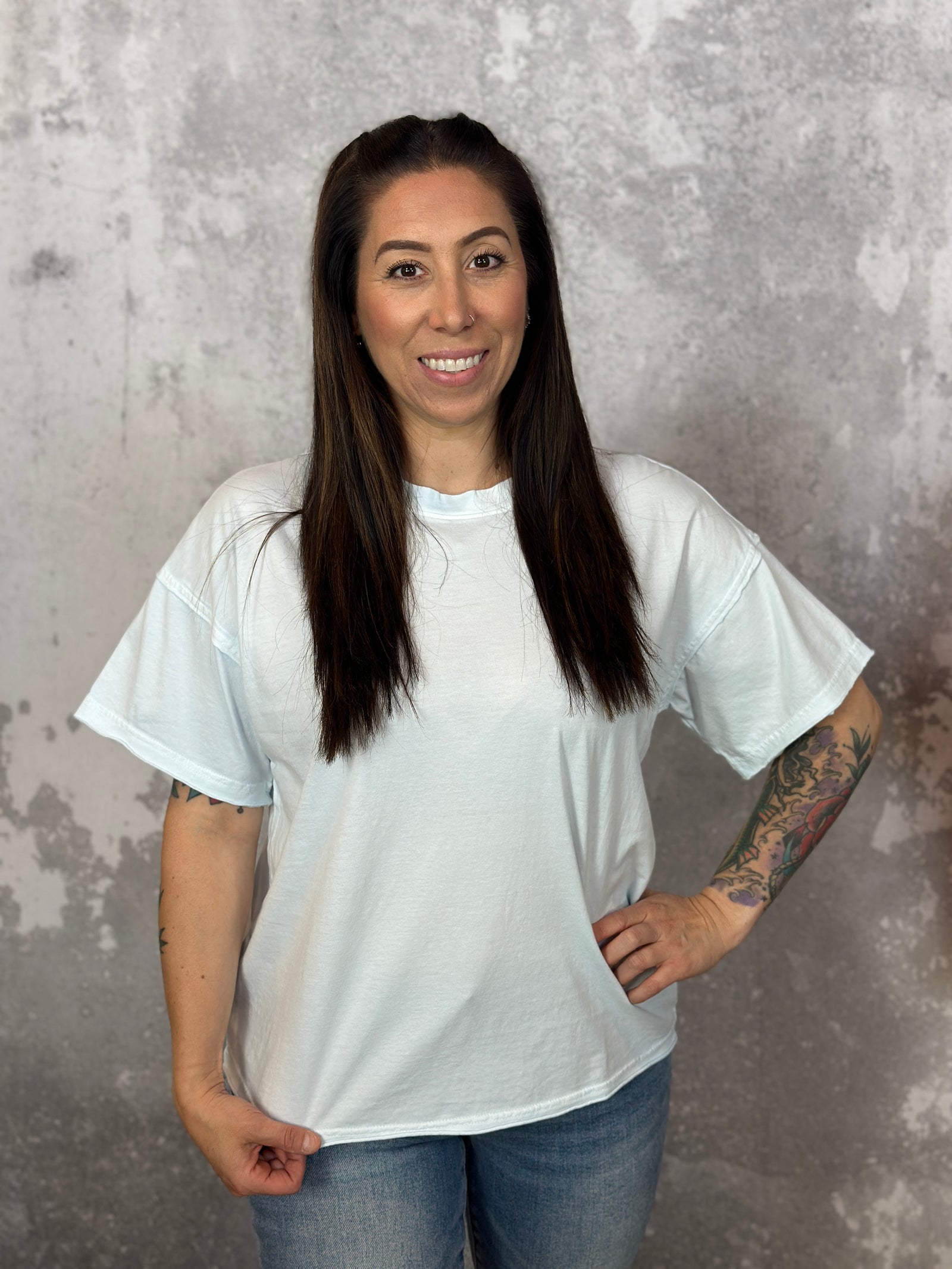 The Free Tee - Baby Blue - BESTSELLER