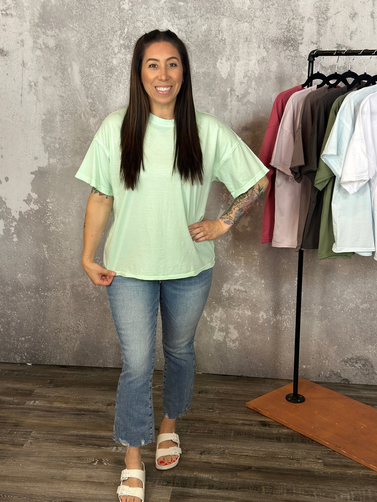 The Free Tee - Mint (Small - 3X) - BESTSELLER