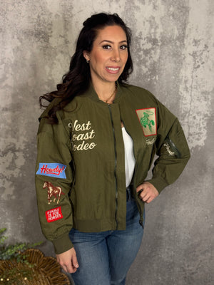 Olive Rodeo Jacket (Small - 3X)
